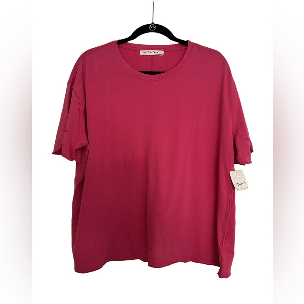 Free People Oversized Tee Shirt